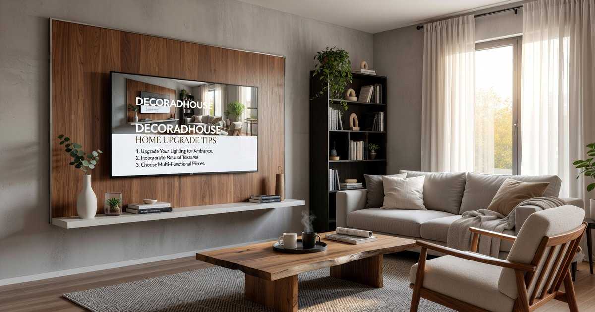 Home Upgrade Tips Decoradhouse