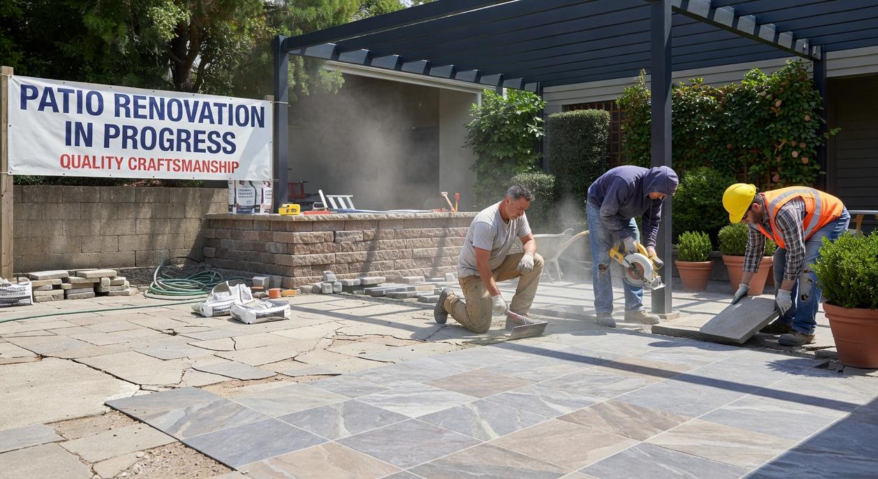 patio renovation